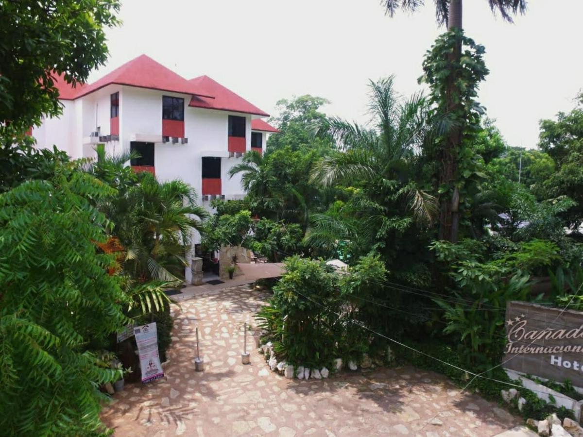 Hotel Canada Internacional Palenque Exterior foto